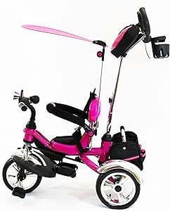 tricycle with rubber wheels