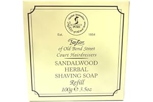 Taylor of Old Bond Street Sandalwood Shave Soap Re-Fill 100g