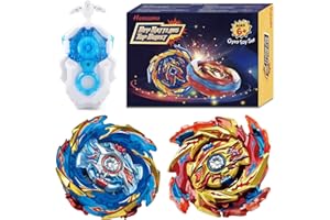 Hozuumo Bey Toupie Bay Blade Burst Turbo Combinaison, avec Metal Fusion Lanceur, Jouets Classiques Enfants Cadeau, B-174-02