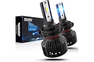 BEAMFLY Bombillas H7 LED Coche 12000LM, Lampara Faros Delanteros 12V 80W 6000K Luces Blancas