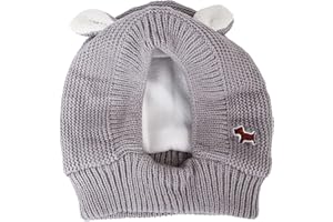 SHINEHUA Hundemütze für Kleine Große Hunde Winter, Freie Größe Baumwollstrick Haustierhauben Niedliche Warme Winddichte Hundemützen