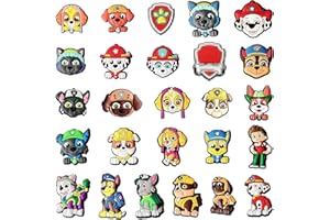 GOACRS 26 Stück Schuh Charms für Clogs, Cartoon Anime DIY Schuhanstecker Schuhanhänger, Schuh Pins Stecker Aufstecker Anstecker Set, Abnehmbare PVC Shoe Deko Zubehör für Kinder Jugendliche Erwachsene