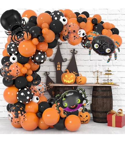 Ligtmor Kit De Décoration D'Halloween – Guirlande Effrayante
