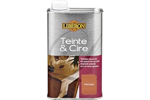 LIBÉRON LIBERON Teinte et cire pour le bois, Merisier, 500mL