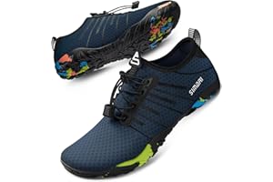 SIMARI WP001 Wasserschuhe für Damen und Herren, schnelltrocknend, für Barfuß, Tauchen, Schwimmen, Surfen, Aqua, Wandern, Strand, Yoga, WP001, 216 Lila