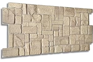 EURODECO | Panneaux muraux Décoratifs 3D 6 m² aspect pierre, 15 pièces, panneaux muraux, revêtement mural, panneaux de plafond, revêtement PVC, tatouage mural, imitation carrelage