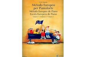 Metodo europeo per pianoforte. Per la Scuola media. Ediz. multilingue: Spanish/Portuguese/Italian: 1
