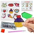 LitVibes DIY Diamond Painting 5D Stickers,Mosaic Diamond Stickers Art and Craft kit for Kids & Children - (Cute Designs)