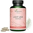 Circolazione Gambe Vegavero® | 120 capsule | 100% NATURALE con Centella Asiatica, Mirtillo Nero, Equiseto, Vite Rossa e Rusco
