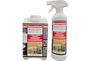 2,5 Liter CleanPrince Markisenimprägnierung | Imprägnierung Markisen Zelte Vordächer Sonnenschirme Camping Zelte Sonnenschirme Sonnensegel Planen Feuchtigkeitsschutz Imprägniermittel