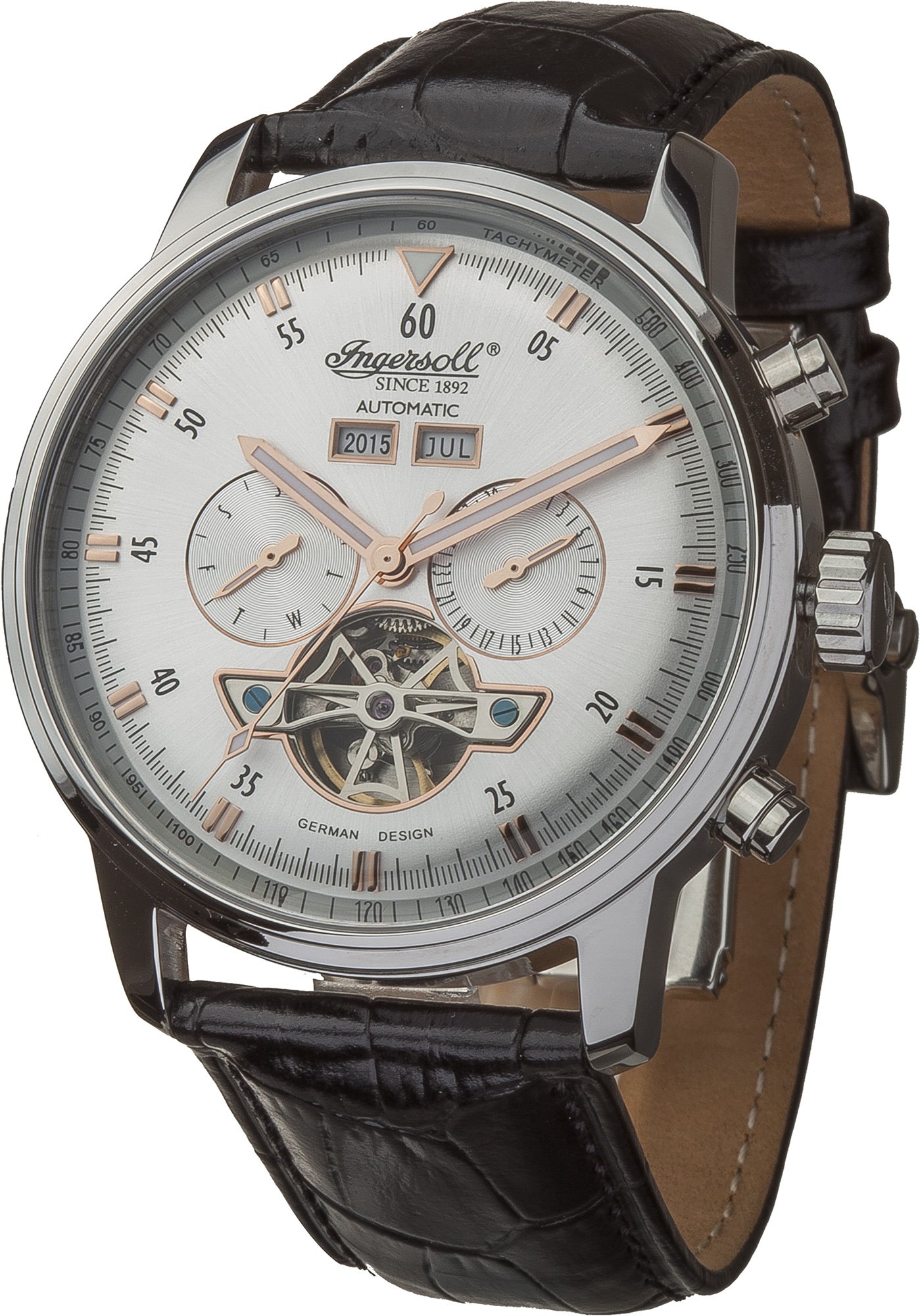 Ingersoll Unisex-Armbanduhr Analog Automatik IN4511SL