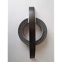 Nastro Bordatura Melammina Nero Opaco 22mm - Preincollato, Rotolo 50m, Per Fai Da Te - Foto 14