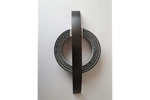 Veneers Online Ltd Iron on Black Smooth 18mm Preglued Melamine Edging Tape 5 Metres