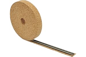 SPD UK OO Gauge Cork Track Underlay Roll for Crafts Model Railway Set Design - 10meters x 35mm - 3mm Thick