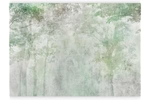 murando Fotomurales 350x256 cm XXL Papel pintado tejido no tejido Decoración de Pared decorativos Murales moderna de Diseno Fotográfico Naturaleza Botánica Árboles vintage Paisaje c-A-0222-a-b