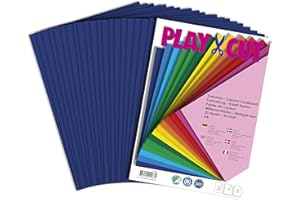 PLAY-CUT, Cartoncino A4, 220 g/m2, blu notte
