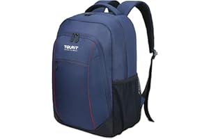 TOURIT Insulated Cooler Backpack Lightweight Backpack Cooler Bag Leak-Proof Backpack with Cooler for Men Women to Work, Picnics, Hiking, Camping, Beach, Park Day Trips, 25 Cans