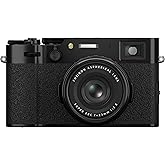 Fujifilm X100VI Fotocamera Digitale Compatta 40Mp, Sensore X-Trans CMOS 5 HR, IBIS, Obbiettivo 23mmf2, Filmati 6.2K 30P, Miri