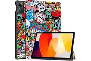 Vakarey per Redmi Pad SE Cover,per Custodia Xiaomi Redmi Pad SE 11 Pollici 2023,Graffiti