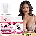 MITRAVRINDA Xtra Bruste Gel & Capsules 2X formula to Destressing for Women - With Hyaluronic Acid and Vitamin E | Body Massage gel and b-care Capsules for support Feel healthy & fuller volume | Enhance your natural beauty with this ingredients to Ashwagandha, Shatavari, Mochras, Kounch, Vach (1 Gel and 2 Capsules Bottles)