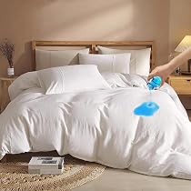 Housse De Couette Imperméable 240x220cm - Lavable, Respirante, Pour Adultes, Bébés Et Personnes Âgées