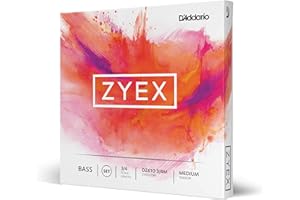 D'Addario Zyex 3/4 Scale Medium Tension Bass String Set