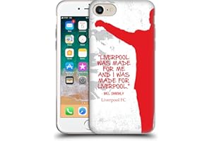 Head Case Designs Officially Licensed Liverpool Football Club Made For Liverpool Bill Shankly Quotes Soft Gel Case Compatible With Apple iPhone 7/8 / SE 2020 & 2022