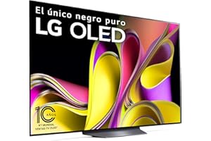 LG OLED65B36LA 65", 4K OLED, Smart TV, HDR10, webOS23, Procesador Alta Potencia, Dolby Vision, Dolby Atmos, Gaming, Alexa/Google Assistant