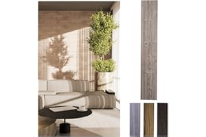 MDEKOR XPS 3D - Paneles de pared de madera (16,7 x 100 cm, revestimiento de pared con aspecto de madera, 60 unidades = 10 m² 03D, paneles de 4 mm de grosor, paneles decorativos de Porystyrol para