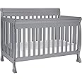 DaVinci Kalani 4-in-1 Convertible Crib in Grey, Greenguard Gold Certified