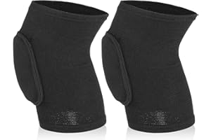 Qianyu Breathable Protective with Thicken Sponge Elbow Support Compression Elbow Brace Support Fitness Sports Recovery Protector Badminton Basketball Breathable Elbow Wraps for Kids Men and Women