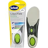 Scholl LiquiFlex Everyday konforlu tabanlık, hafızalı k&ouml;p&uuml;k sayesinde daha fazla dolgu ve ayak kemeri desteği, 1 x 2 adet
