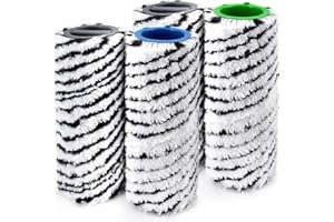 CHUANCHENG 4-pak kamienna szczotka rolkowa do Karcher FC7 FC7 Premium FC5 FC5 Premium FC3 bezprzewodowe części do czyszczenia podłóg 2.055-021.0