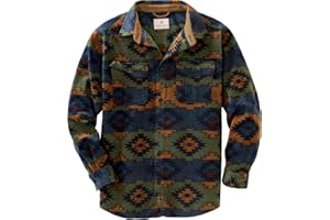 Legendary Whitetails Długi rękaw Mężczyźni Navigator Fleece Button Up Shirt