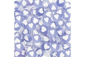 FOOD CREW WeddingTree Caramelos Corazón Purpúreo para Wedding - 500g Caramelos Boda - Dulces en Forma de Corazón Mensaje para decoración de mesa, para bautizo, Wedding Favours de boda, Día de la Madre