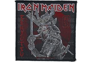 Iron Maiden Senjutsu Unisexe Patch noir/rouge