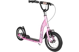 STAR SCOOTER Trottinette Enfant 2 Roues pour garçons et Filles de 6-10 Ans | Patinette Enfant 12 Pouces Sportif