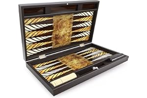 VD VATAN Trendy Backgammon Antique Map/Antique World Backgammon Tavla XXL