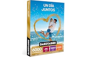 DAKOTABOX - Caja Regalo hombre mujer pareja idea de regalo - Un día juntos - 6000 experiencias para disfrutar en pareja como spas, rutas en kayak y cenas de tapas