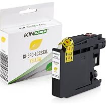 Kineco Tintenpatrone Kompatibel Brother LC-223 – Gelb 13 Ml
