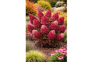 Rispenhortensie "Wim's Red" – Hydrangea paniculata i 3 liter kruka | Vinterhård och enkel skötsel