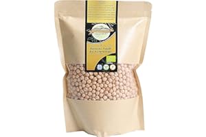 ‎ARISTOS Griechische Bio Kirchererbsen roh und ungeröstet für Hummus Falafel und vegane Kochrezepte 1000 g | ARISTOS