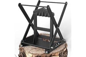 LORMUZI Holzspalter Brennholz Splitter Gusseisen Holz Splitter Handschneider Keil Manuelle Holz Splitter für Campingplatz-Zuhause