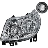 LONGLING Left Headlights with Motor for Fiat Ducato Citroen Jumper Peugeot Boxer 2006-2010