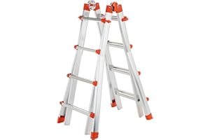 GIERRE Gierrre Peppina Scala Telescopica In Alluminio 4+4 Gradini