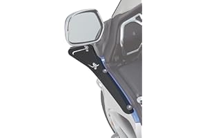 Show Chrome Accessories 52-665U Smoke Upper Wind Deflector