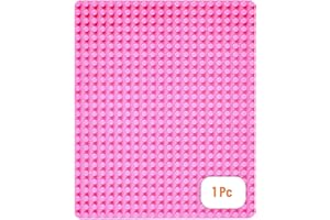 Strictly Briks Piastra di base rosa premio - 38 cm x 27 cm piastra di base - Compatibile con tutte le principali marche Large Size - Grandi Pioli Solo
