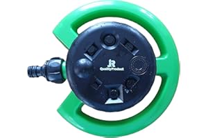 JR QUALITYPRODUCT Lawn Sprinkler Circular or Directional Covers Large Area