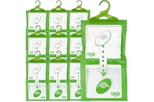 SICIGNANO CASALINGHI INGROSSO CASALINGHI ARREDO GIARDINO HOTELLERIE Sicignano | Set 10 Deumidificatori con Appendino 2 in 1 IRGE, Anti-Umidità e Anti-Odore, Capacità 500 ml, Ideale per Armadi e Ambienti Domestici, Fragranza Aloe Vera