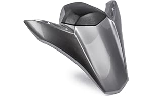 FATEXPRESS Motocicleta Z 900 pasajero trasero Pillion asiento individual cubierta carenado sección trasera para Z900 Z-900 ABS accesorios piezas 2017 2018 2019 2020 2021 2022 2023 17-23 (Gris oscuro)